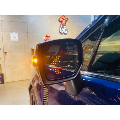《宏沅國際》日本原裝進口 SUBARU LEVORG 對應盲點偵測專用 防眩 LED 後視鏡 ( 內建序列式燈號 )