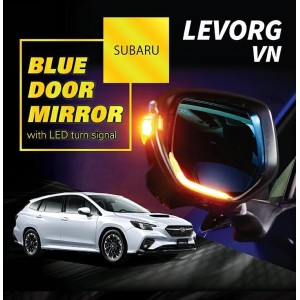 《宏沅國際》SUBARU WRX VB / WRX WAGON VN 無邊框光導防眩 LED 後視鏡片