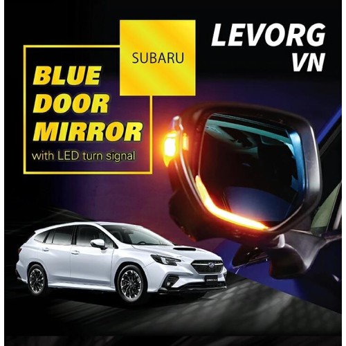《宏沅國際》SUBARU WRX VB / WRX WAGON VN 無邊框光導防眩 LED 後視鏡片