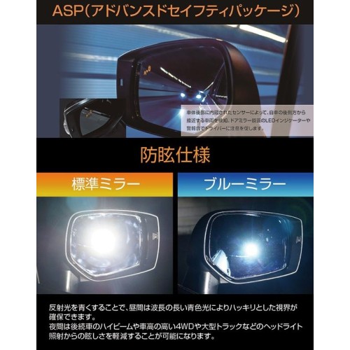 《宏沅國際》SUBARU WRX VB / WRX WAGON VN 無邊框光導防眩 LED 後視鏡片