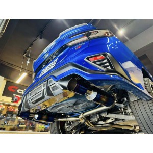 《宏沅國際》 R1 TITAN SUBARU WRX WAGON 鈦合金中尾段排氣管 ( 內建閥門 )