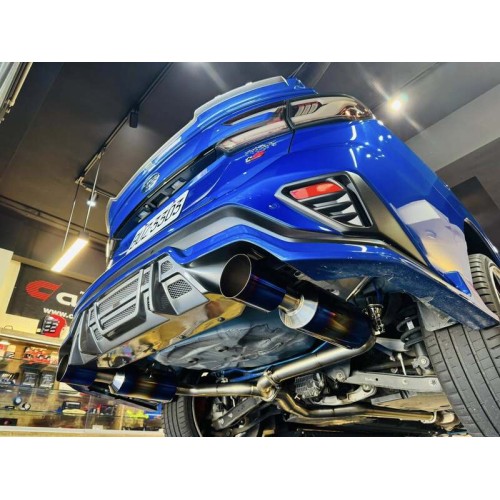 《宏沅國際》 R1 TITAN SUBARU WRX WAGON 鈦合金中尾段排氣管 ( 內建閥門 )