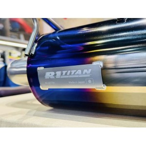 《宏沅國際》 R1 TITAN SUBARU WRX WAGON 鈦合金中尾段排氣管 ( 內建閥門 )