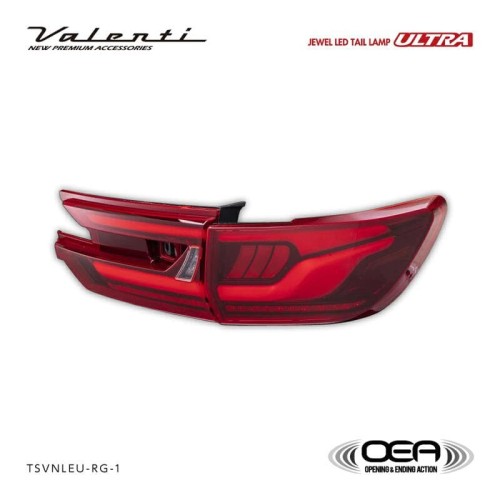 《宏沅國際》日本原裝 VALENTI SUBARU WRX WAGON VN 專用 LED 動態尾燈總成 ( 紅色 / 燻黑 )