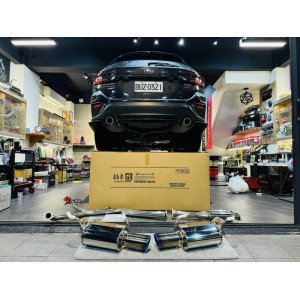 《宏沅國際》 WRX WAGON 專用 日本原裝 柿本改 CLASS KR 專用中尾段排氣管