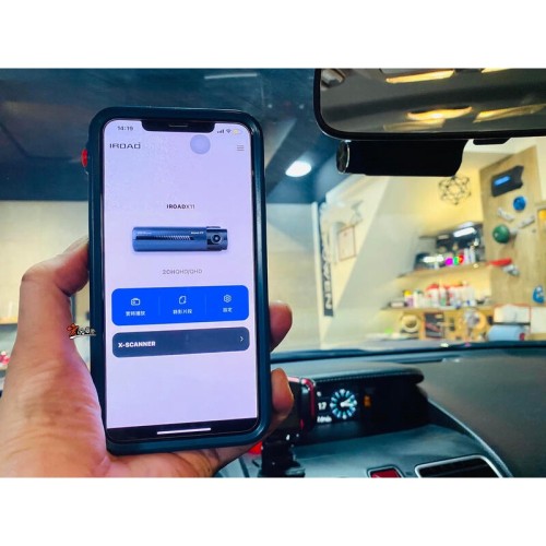 《宏沅國際》 IROAD X11 WI-FI 前後2K 高畫質 停車監控 前後雙鏡行車紀錄器