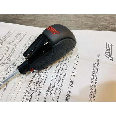《宏沅國際》 SUBARU LEVORG WRX 專用 日規原廠 STI 真皮排檔頭