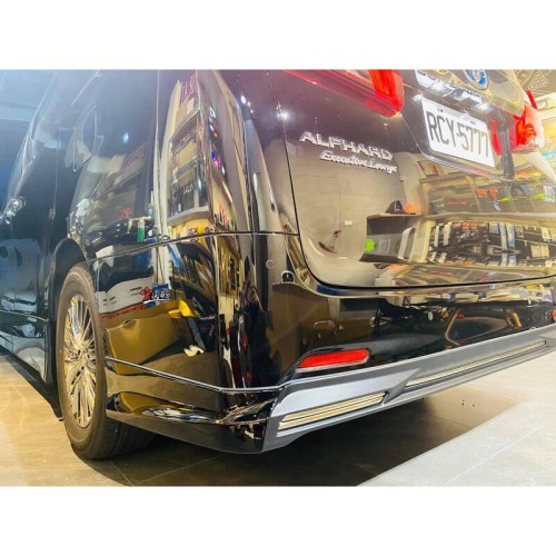 《宏沅國際》 TOYOTA ALPHARD 後期專用 日本原裝TRD 全車空力套件 下巴 側裙