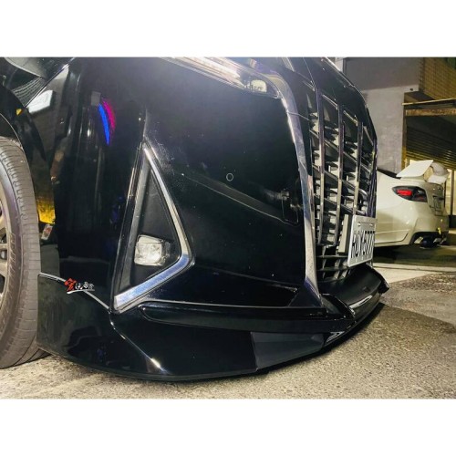 《宏沅國際》 TOYOTA ALPHARD 後期專用 日本原裝TRD 全車空力套件 下巴 側裙