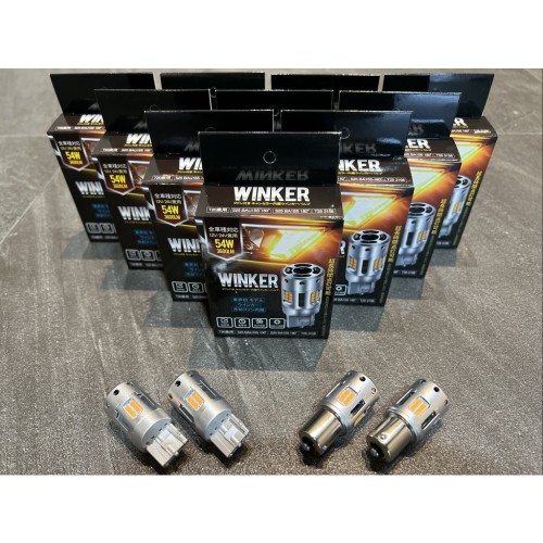 《宏沅國際》超高輝度 3600 lm 內建風扇 T20 / 1156 解碼 LED 方向燈 12V 24V