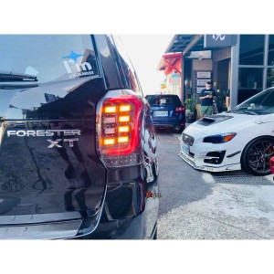 《宏沅國際》SUBARU 速霸陸 森林人FORESTER 四代森專用 光導動態尾燈總成 熊掌燈