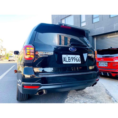 《宏沅國際》SUBARU 速霸陸 森林人FORESTER 四代森專用 光導動態尾燈總成 熊掌燈