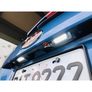 《宏沅國際》SUBARU速霸陸LED牌照燈總成WRX LEVORG FORESTER IMPREZA XV BRZ 86 - 一組兩個