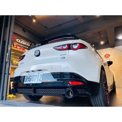 《宏沅國際》 柿本改 日本原裝 CLASS KR MAZDA 3 專用尾段排氣管